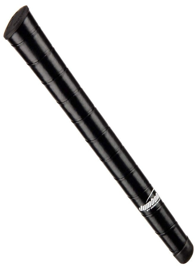 JumboMax Golf Grips Wrap Series Oversized Golf Club Grips, Shock Absorbing, Soft And Comfortable, X-Large, Black Wrap - Image 1